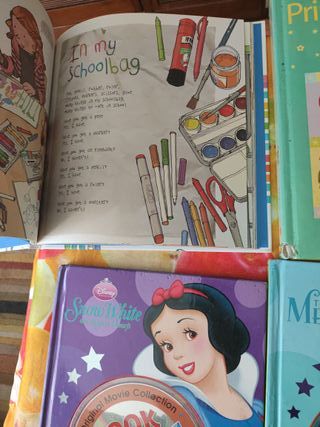 Lote Libros y Audiolibros Inglés Infantil