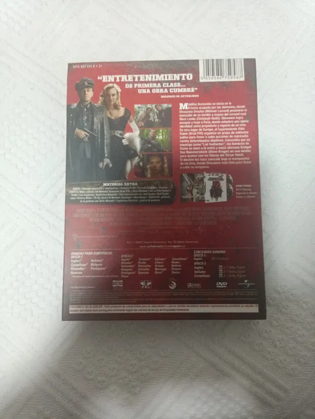 Malditos Bastardos DVD Edición Coleccionista