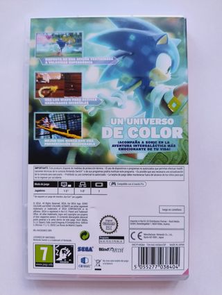 Nintendo Switch Sonic Colours Ultimate PAL España