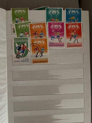 Francobolli Argentina 1978 Calcio