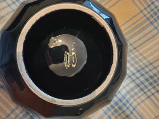 Posacenere ceramica decorato fiori