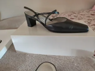 Zapato gris plateado, Georges Rech