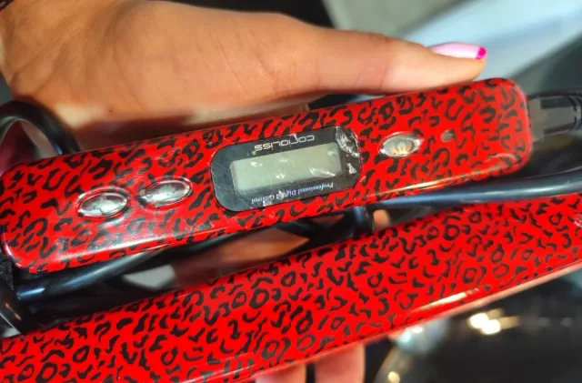 Plancha Corioliss C2 Leopard red