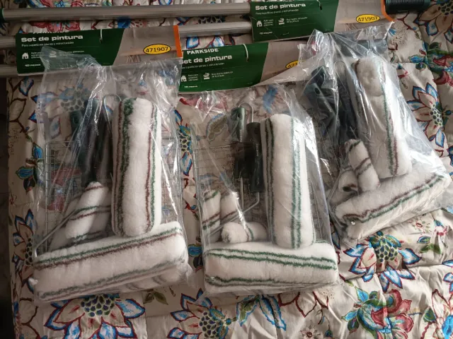 Lote 3 Set de Pintura Parkside
