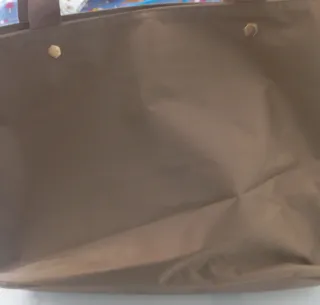 Bolso Grande Marrón y Dorado