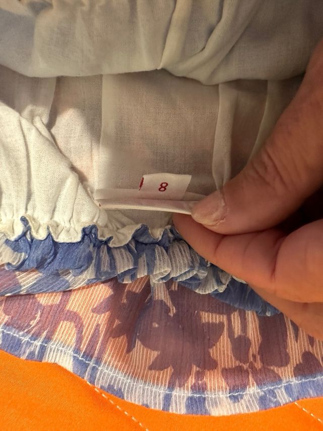 Vestito Brums bambina 8 anni