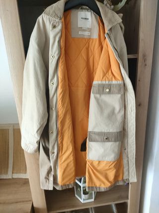 Gabardina Pull&Bear Beige Talla S/L /No hago envío