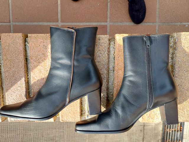 Botines piel negros Simonsen talla 37