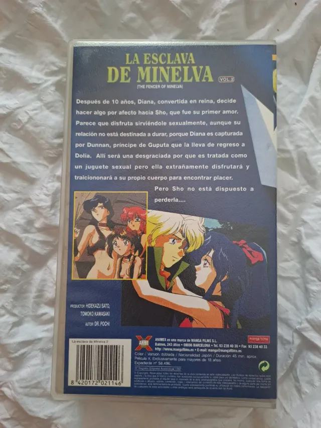 VHS La Esclava de Minelva Vol. 2