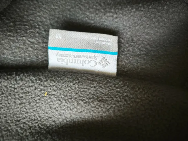 Forro polar Columbia Talla M Gris