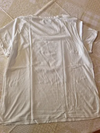 Camiseta Blanca Talla L Be Happy