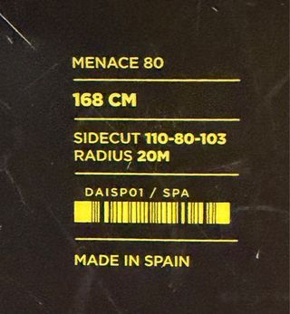 Esquís Dynastar Menace 80