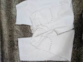 Pantalón Zara Blanco