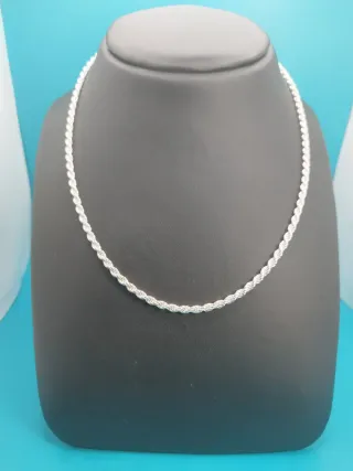 Cadena Cordón Plata 925