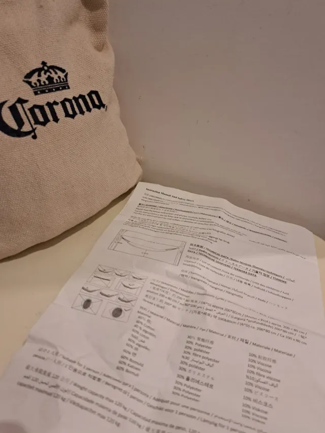 Amaca Corona Beige con Borsa edizione limitata