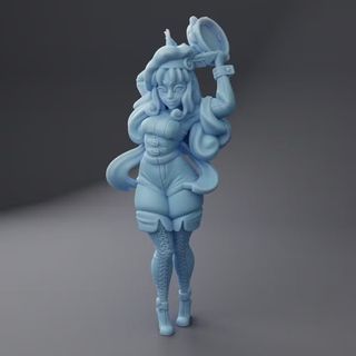 Pack 6 Minis Bardas y Aventureras Fantasy 32mm