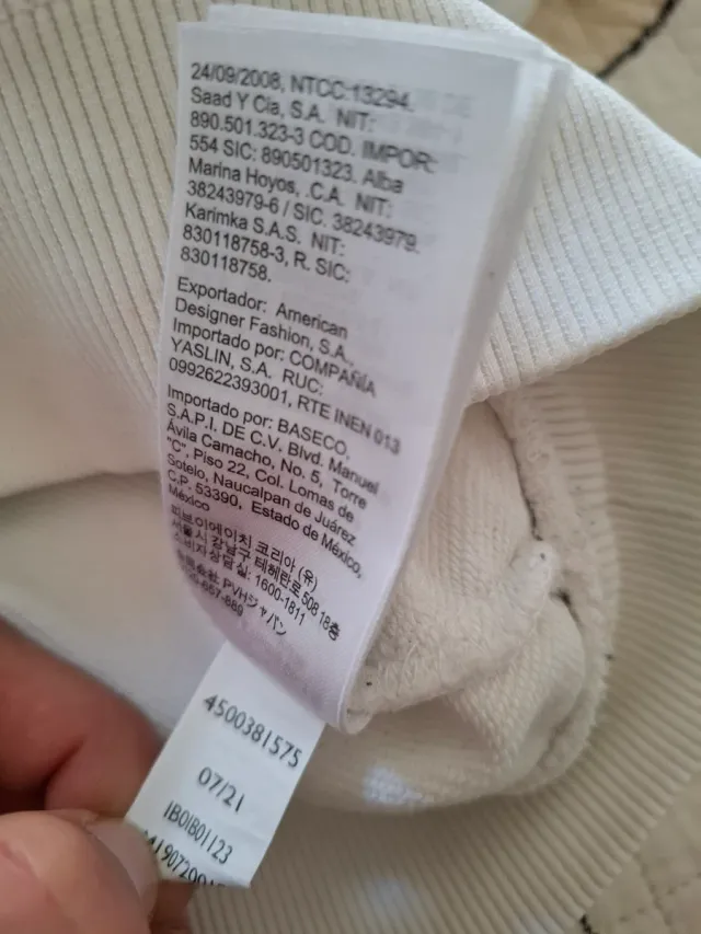 Sudadera Calvin Klein Jeans Talla 16