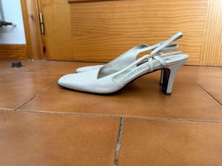 Zapatos de Salón Balenciaga Blancos