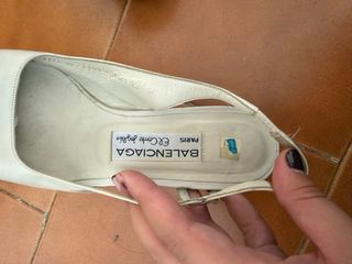 Zapatos de Salón Balenciaga Blancos