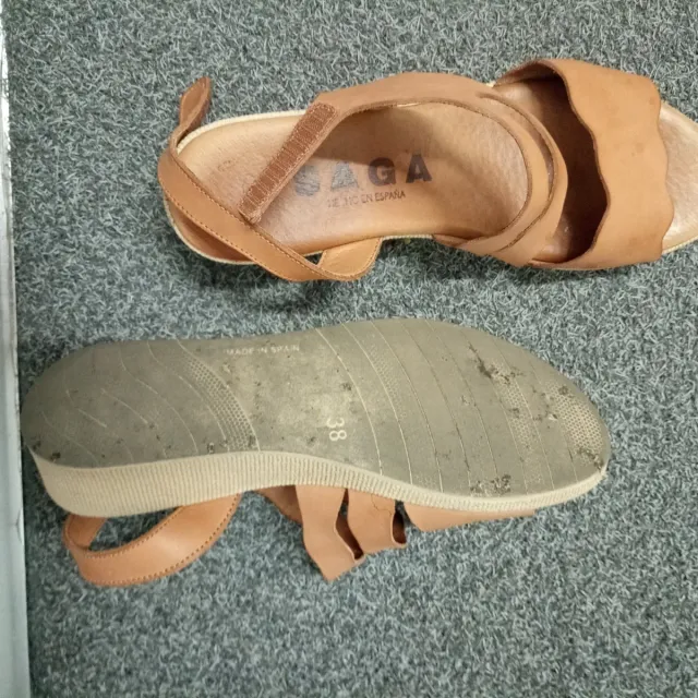 Sandalias SAGA Beige/Marrón