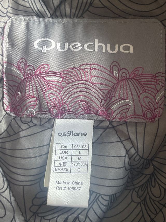 Anorak Quechua Negro Mujer