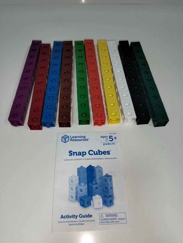 Snap Cubes Learning Resources LER 7564
