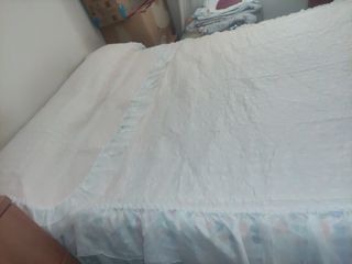 Colcha vintage años 60 medidas 1.35