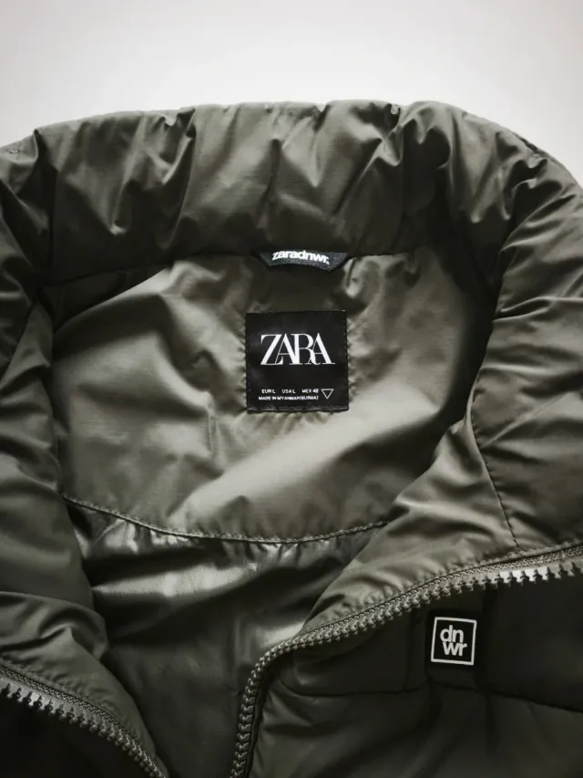 Chaleco Zara DNWR Talla L Verde Militar