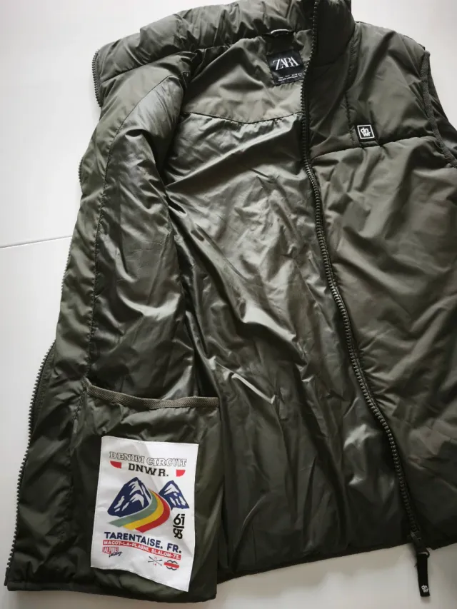 Chaleco Zara DNWR Talla L Verde Militar