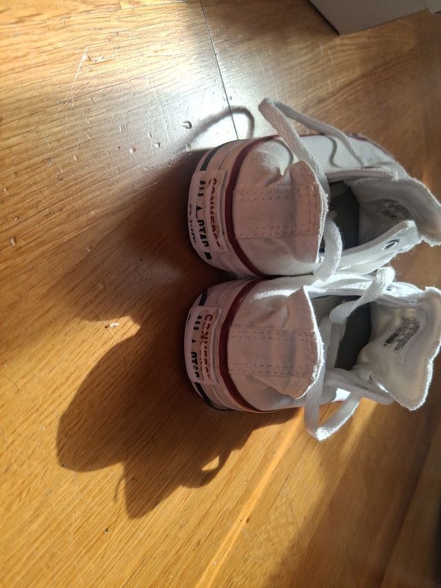 Converse All Star Branco Tamanho 33