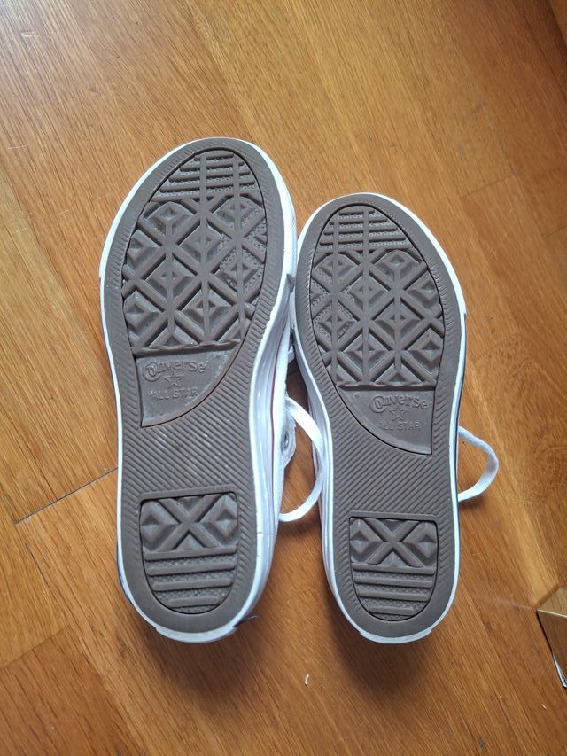 Converse All Star Blancas Talla 33