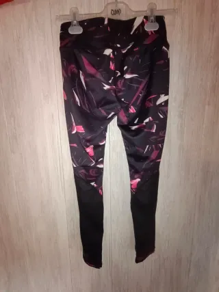 Mallas running Domyos estampado rosa