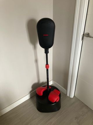 Kit Boxeo Infantil Guantes Rojos y negros