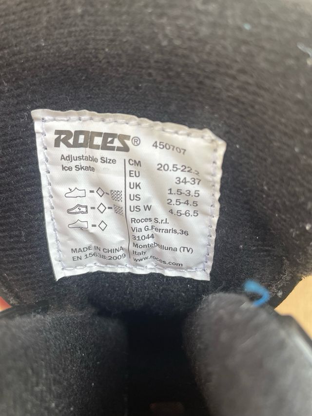 Patines de hielo Roces para niño/a