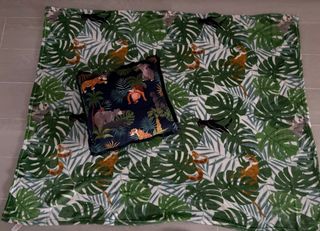 Coperta e cuscino Libro della Giungla