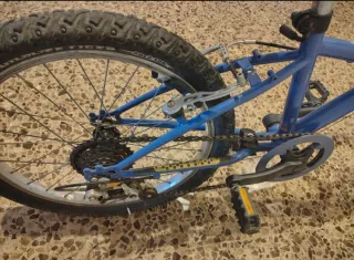 Bicicleta Decathlon 20" Azul