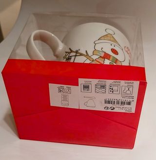 Set Regalo Natale Tazza Pupazzo Neve