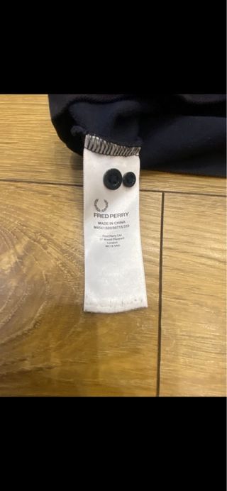 Polo Fred Perry Talla L Azul
