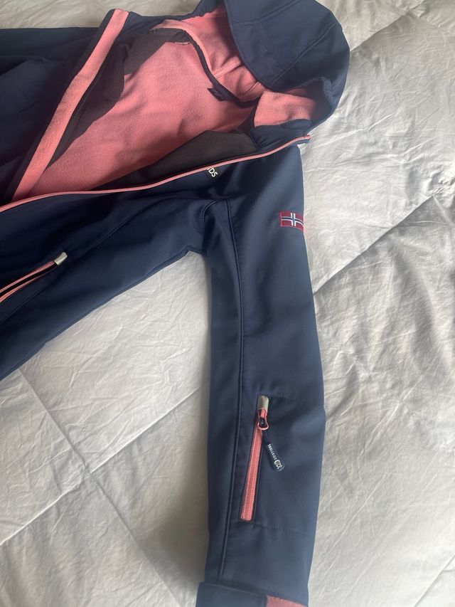 Chaqueta Montaña Trollkids Azul Marino