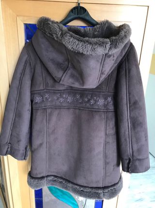 Parka marron abrigosa