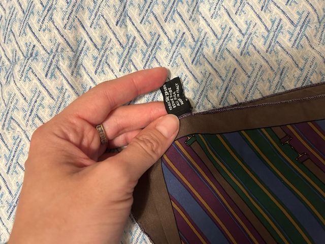 Foulard Celine Marrone Multicolore