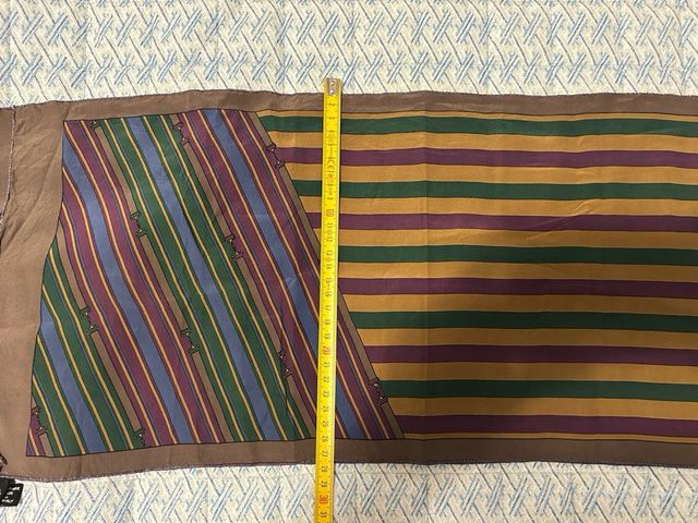 Foulard Celine Marrone Multicolore