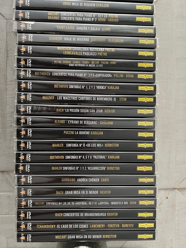 Colección completa Deutsche Grammophon DVD Collect