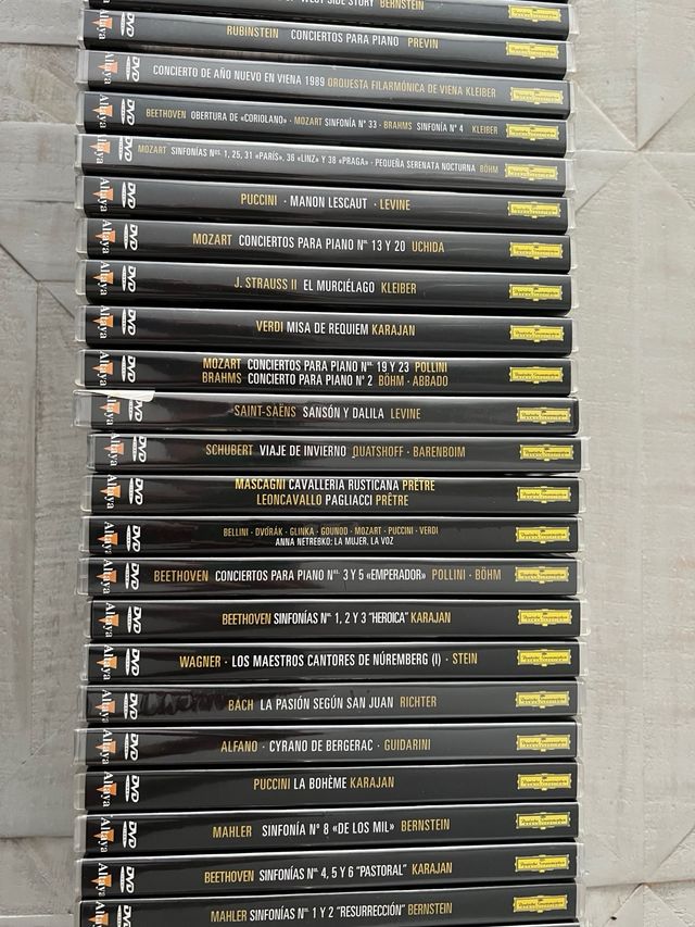 Colección completa Deutsche Grammophon DVD Collect