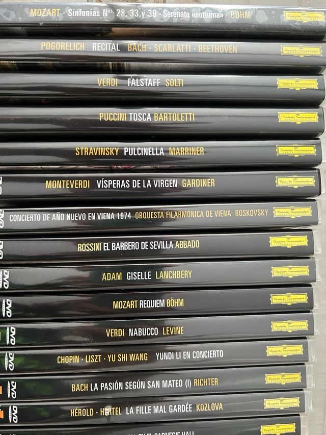 Colección completa Deutsche Grammophon DVD Collect