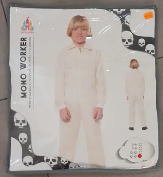 Disfraz Mono Worker Talla 13-15