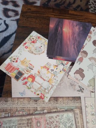 Papeles Scrapbooking 20x20 cm