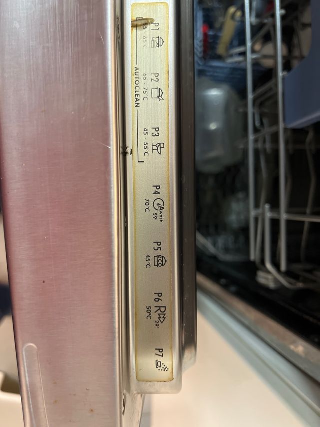 Lavavajillas Otsein Hoover Vision One Acero Inox