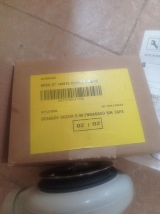 Válvula sifón plato ducha marca Roca original