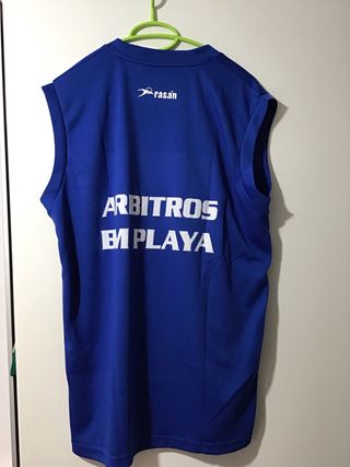 Camiseta árbitro balonmano playa